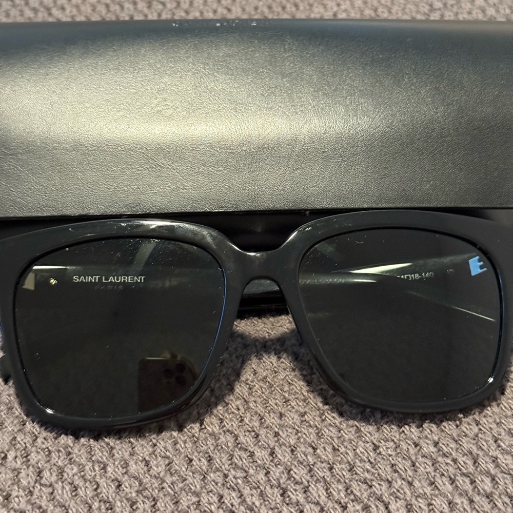 Saint Laurent Black Sunglasses